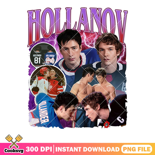 The hollanov shirt hockey png, hockey romance png, hollanov png