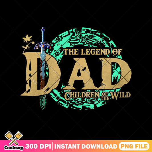 The legend of dad children png, tears of the kingdom png, happy father day png 
