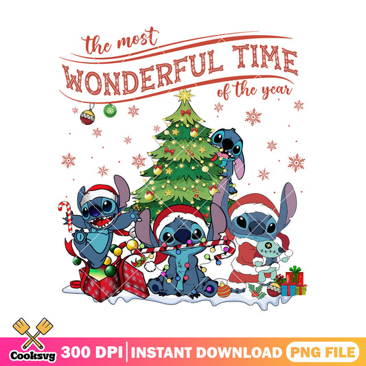 Disney stitch the most wonderful png