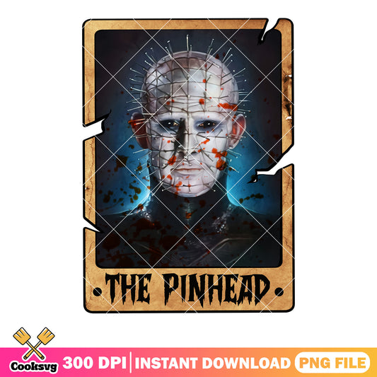 The pin head art png, the hellraiser judment png, scary halloween png