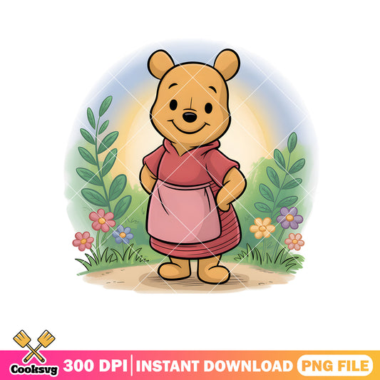 The poohs wife png, disney pooh bear png, winnie the pooh png