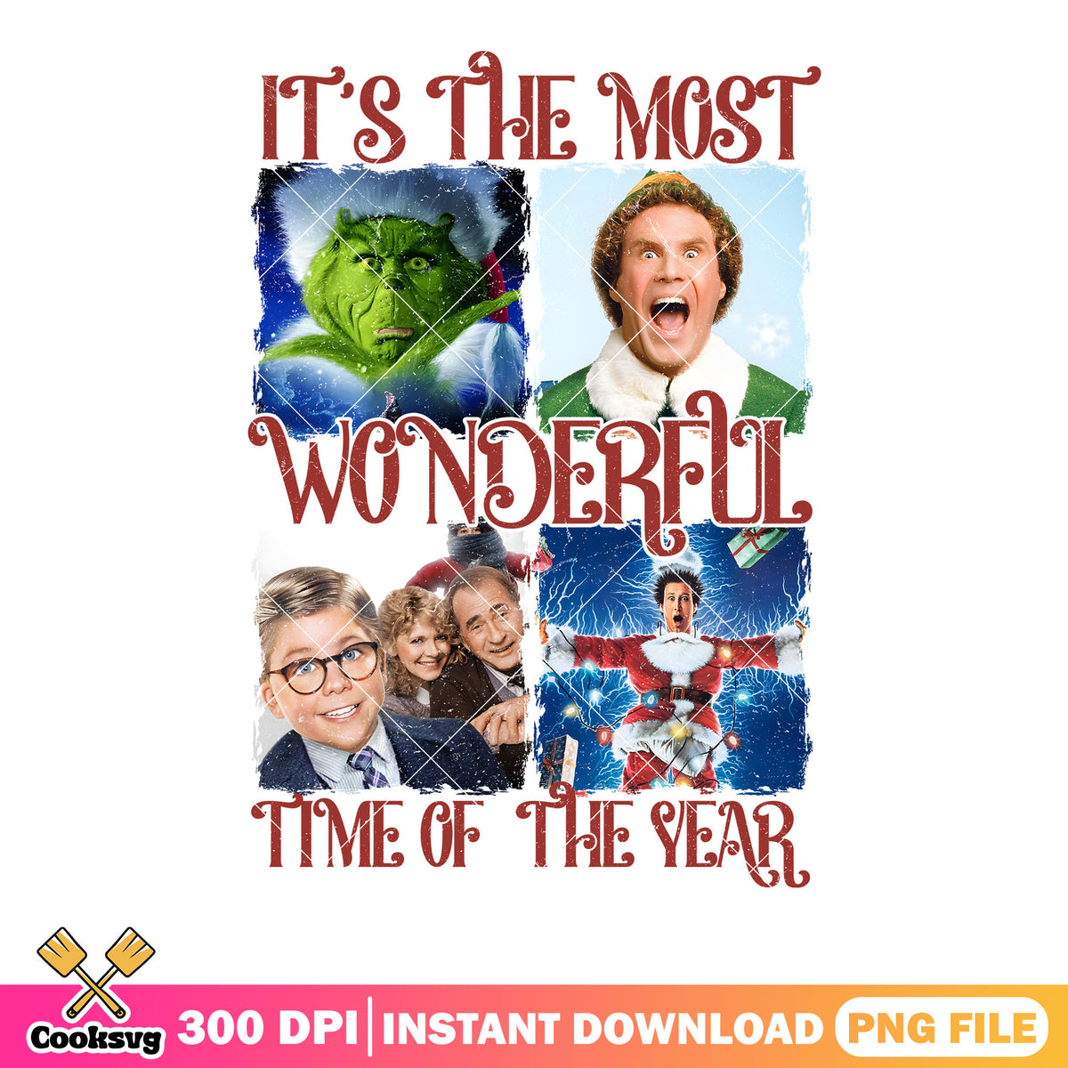 The prettiest christmas movie png, buddy the elf png, ralphie parker p ...