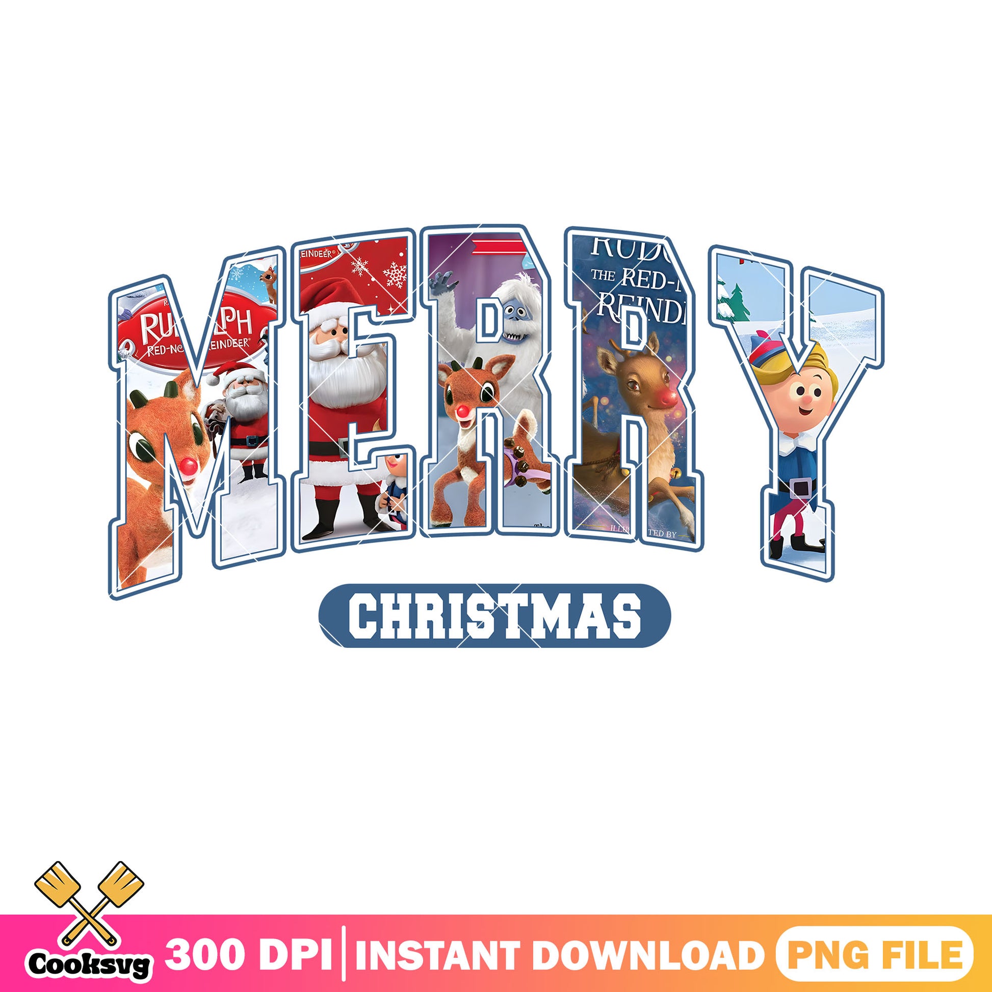 The santa christmas reindeer png, santa claus png, merry christmas png