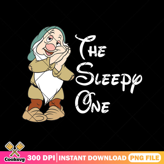 The sleepy one white png, snow white png, snow white dwarfs​ png