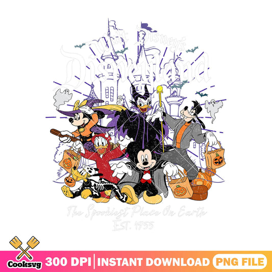 The spookies place on earth png, halloween png, walt disney png