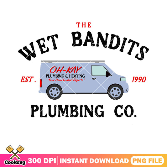 The wet bandits est 1990 png, christmas holidays png, home alone png