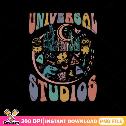 The world universal studios design png, universal studios hollywood​ png
