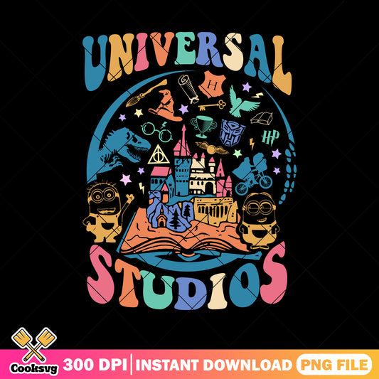 The world universal studios png file, universal studios hollywood​ png