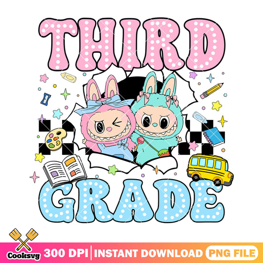 Third grade labubu png, labubu​ bf png, labubu popmart ​png
