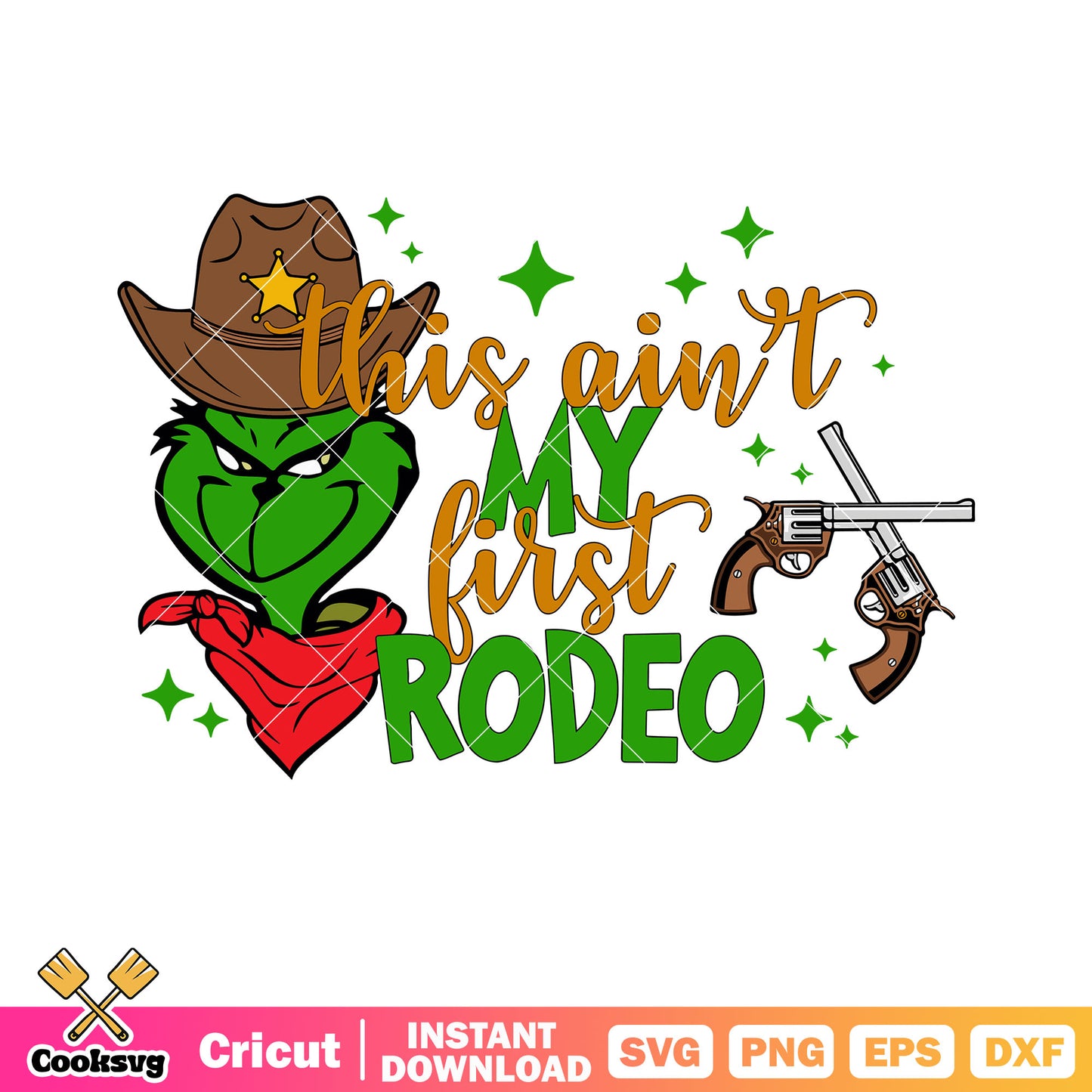 This aint my first rodeo svg, cowboy hat​ svg, starry night svg