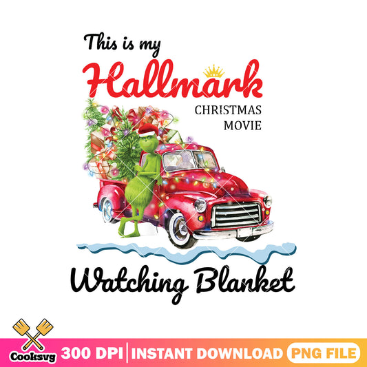 This hallmark christmas movie png, the grinch png, christmas movie png