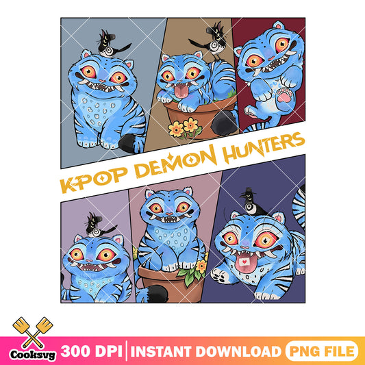 Tiger demon hunter logo png, kpop hunter tiger png, tigers poster png