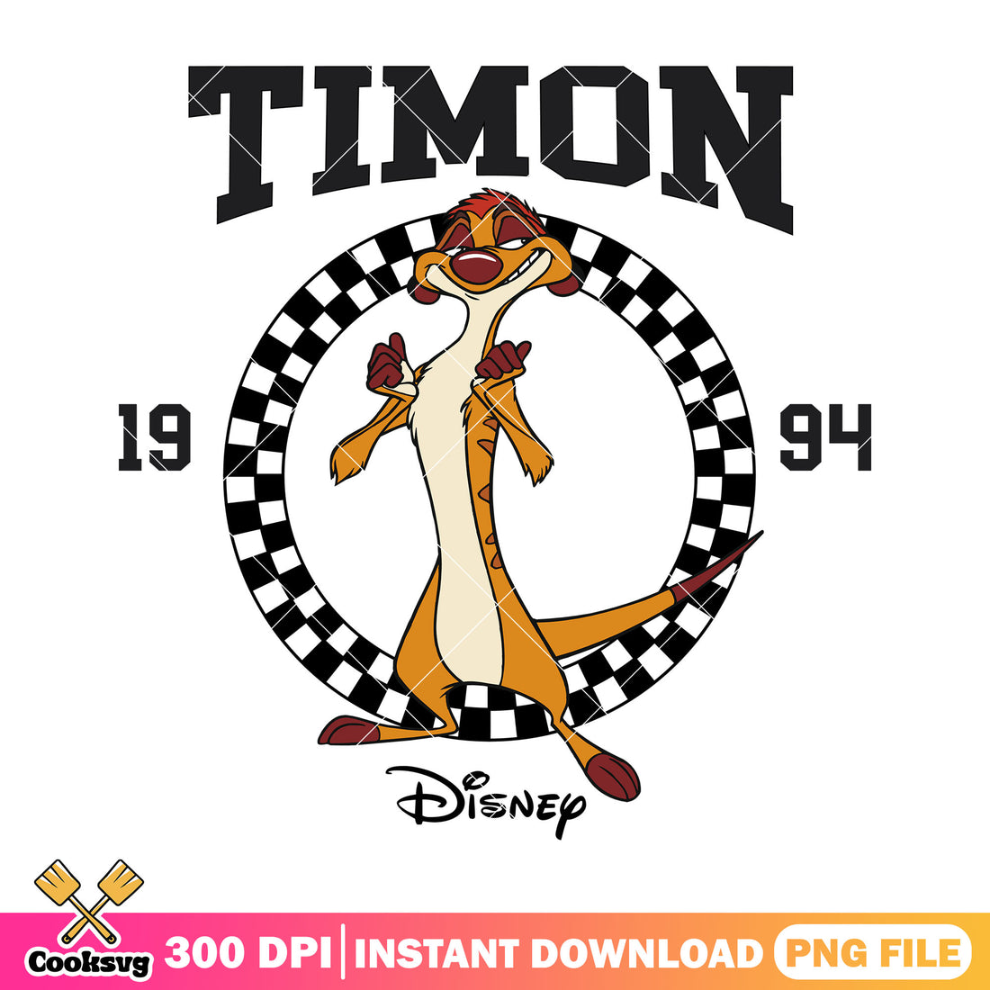 Timon disney est 1994 circle png, disney timon png, lion king characte ...