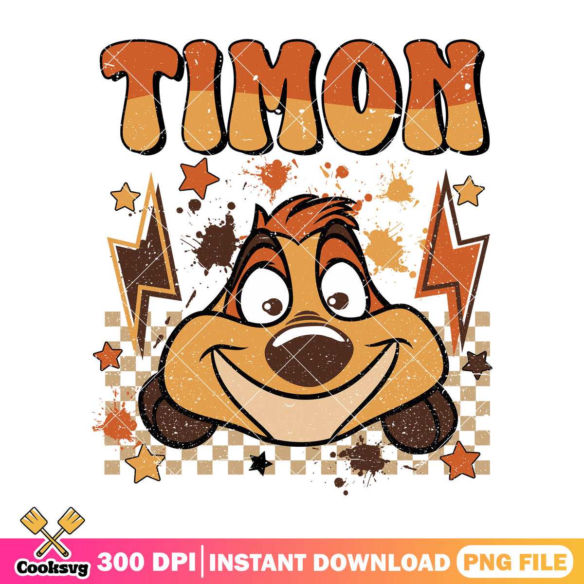 Timone Head Timon disney head vibes png, disney lion king png, disney head png ...