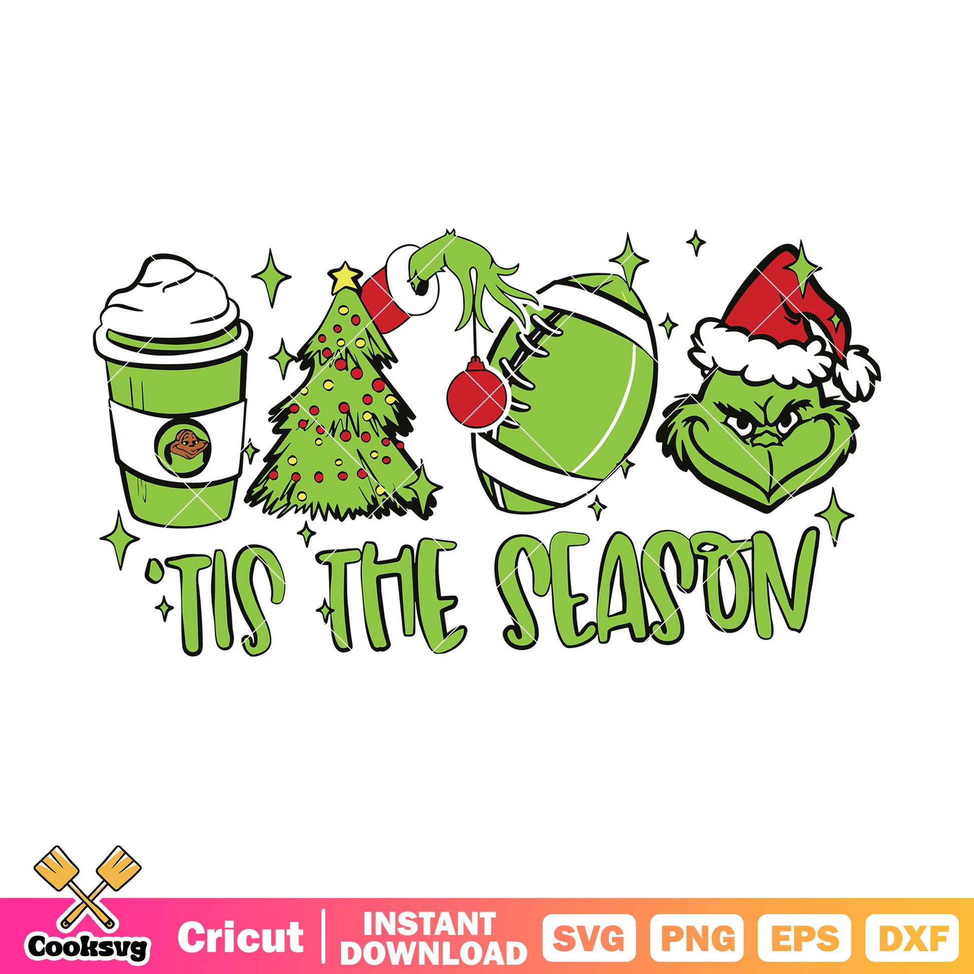 Tis the season grinch head svg, grinch head​ svg, christmas grinch svg