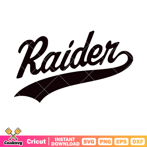 Title raider nfl poster svg, nfl logo svg, las vegas raiders svg,