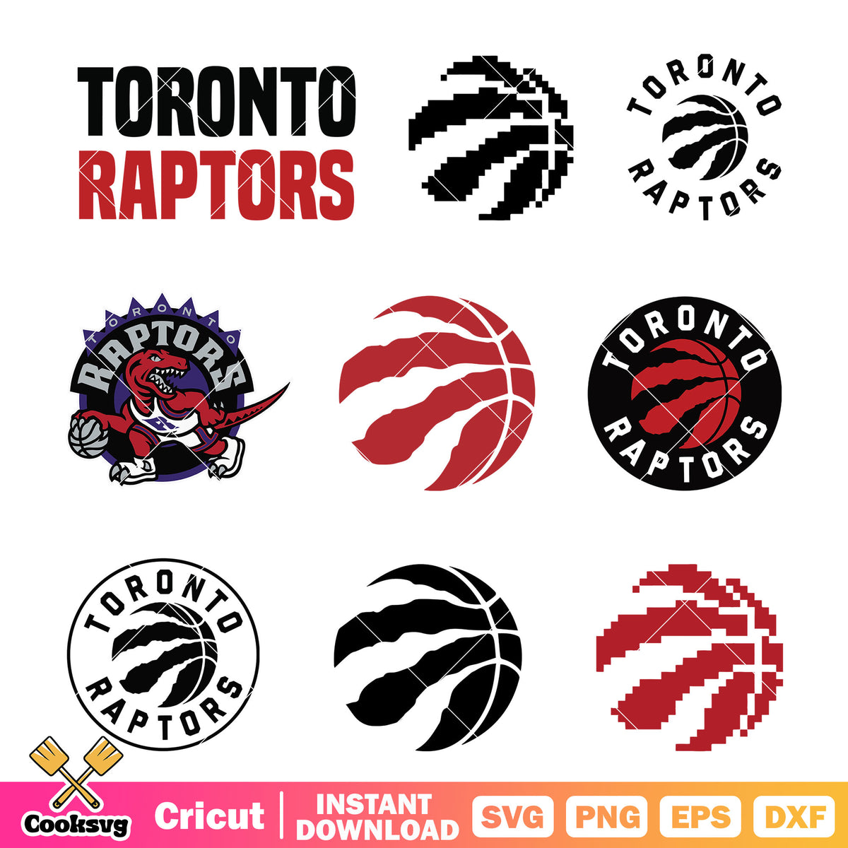 Toronto Raptors Svg Vector Rounds Toronto Raptors logo nba bundle svg, Toronto Raptors svg – Cooksvg
