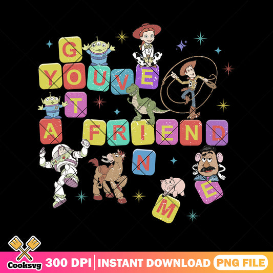 Toy Story You Got a Friend in Me PNG, You Got a Friend in Me PNG