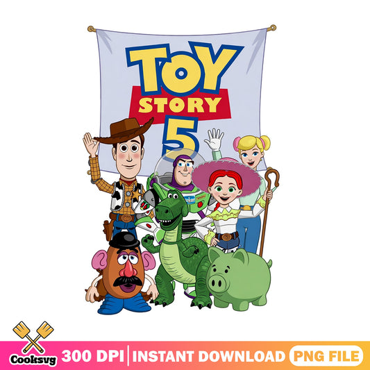 Toy Story 5 Characters PNG, Woody Buzz Lightyear PNG, Disney PNG