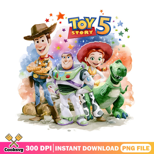 Toy Story 5 PNG, Woody Buzz Lightyear Characters PNG, Disney PNG