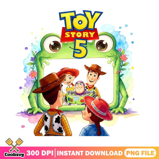 Toy Story 5 PNG, Woody Buzz Lightyear Jessie PNG, Disney PNG