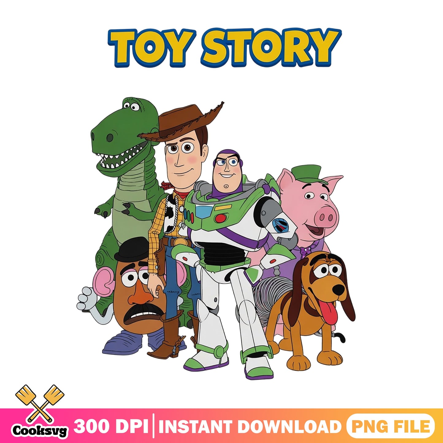 Toy Story Friends PNG, Buzz Lightyear Woody PNG, Disney Pixar PNG