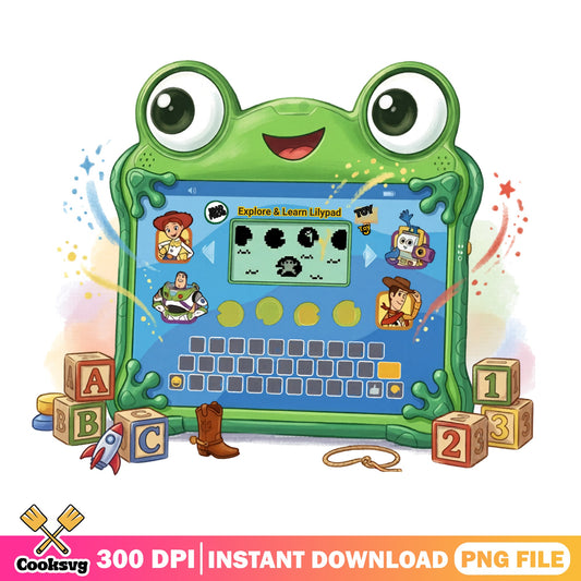 Toy Story Leapfrog Explore And Learn PNG, Disney PNG, Kids PNG