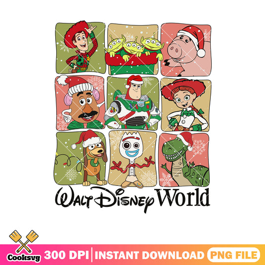 Toy story christmas walt disney world png