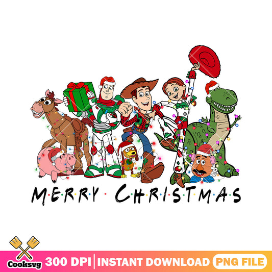 Woody friends merry christmas png