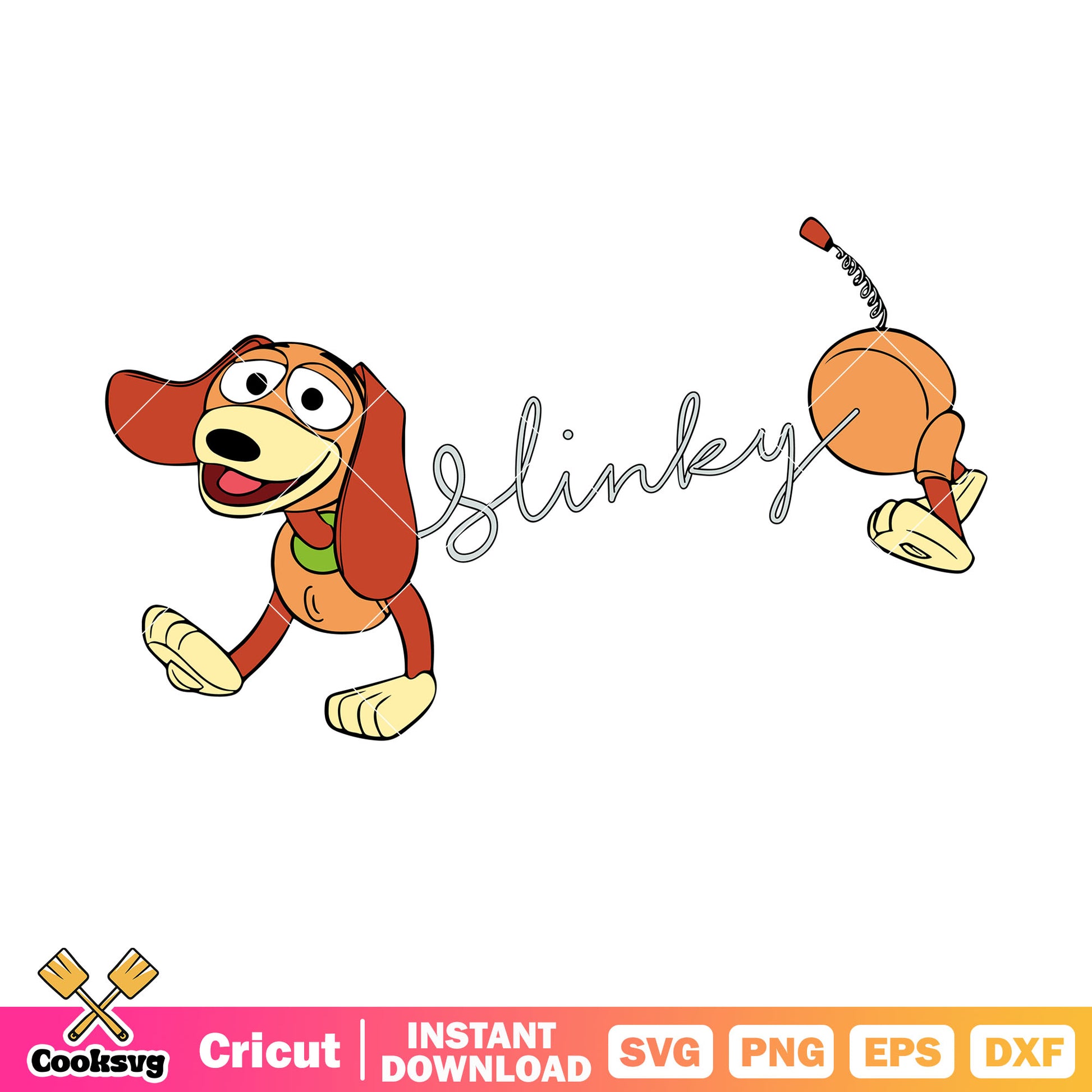 Toy story slinky dog svg, slinky dog​ svg, slinky dog toy story​ svg