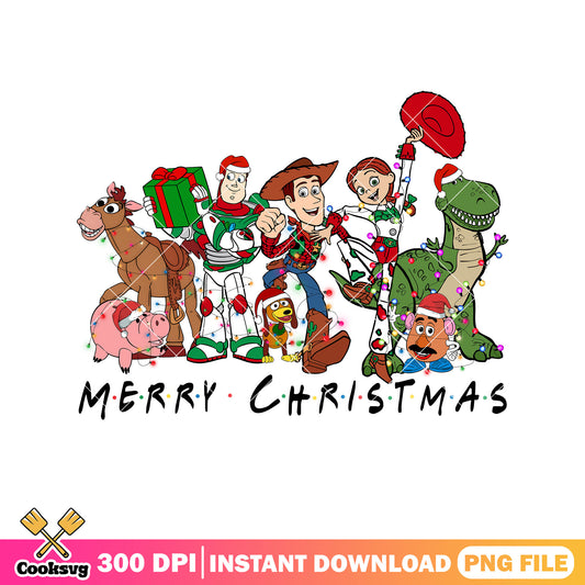 Toy story toys merry christmas png