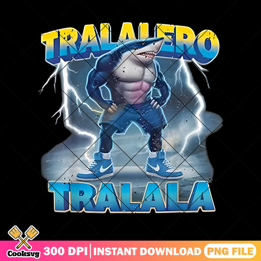 Tralalelo tralala muscle brainrot meme png, tralalelo tralala png, tiktok meme png
