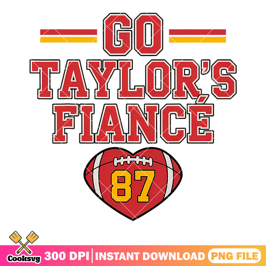 Travis fiance go png, taylor swift​ engaged png, nfl football png
