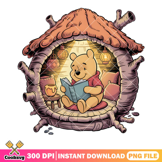 Tree house winnie pooh png, disney pooh png, pooh movies png