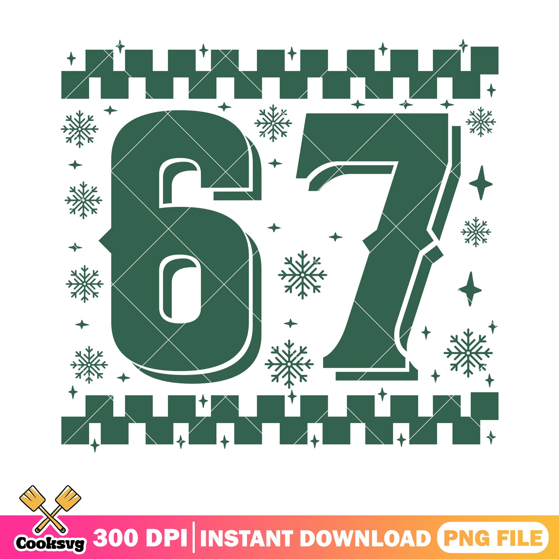 Trending 67 christmas green png, merry christmas png, six seven png