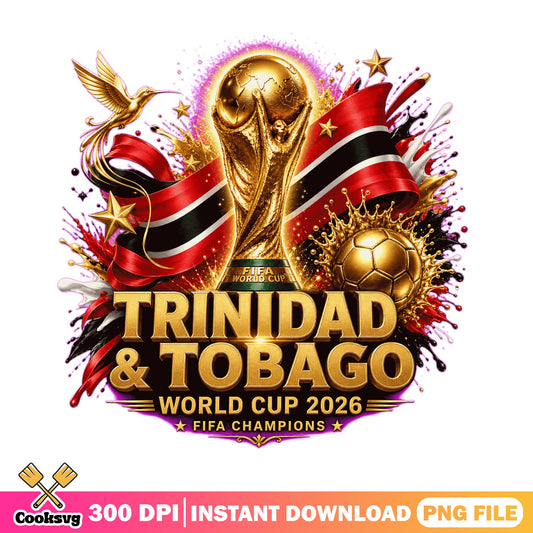 Trinidad And Tobago World Cup 2026 PNG, Soccer PNG, FIFA PNG