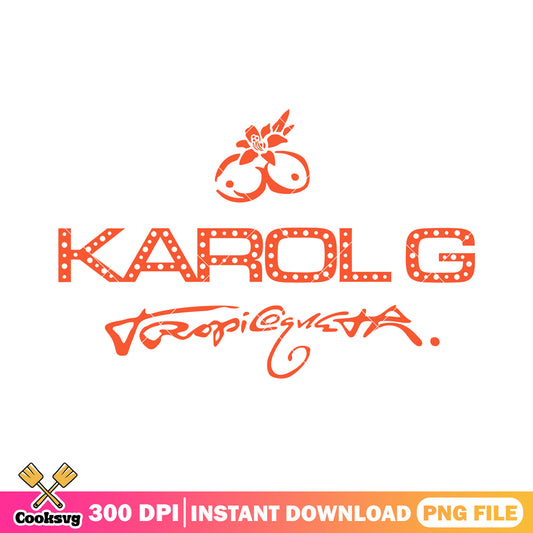 Tropicoqueta karol g orange png, karol g new song png, karol g png