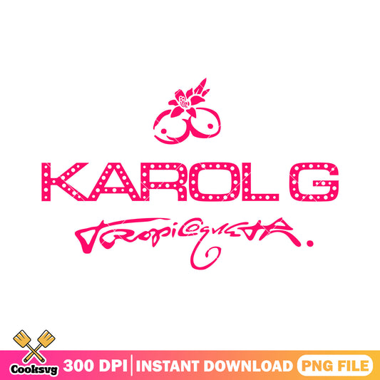 Tropicoqueta karol g pink png, karol g new song png, karol g png
