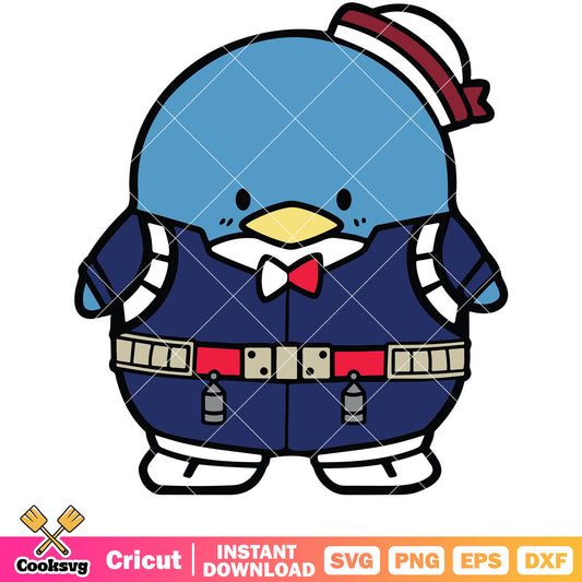 Tuxedo sam my hero academia svg, sanrio hello kitty svg