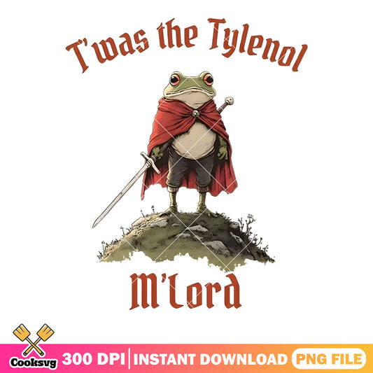 T was the tyleno m lord png, tyleno​ png, baby frog​ png