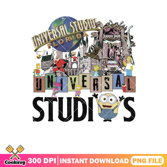 Universal studios the world png, universal studio​ florida png
