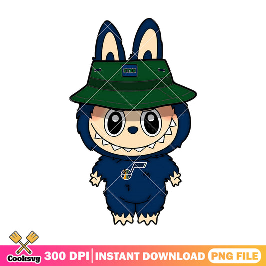 Utah labubu baseball png, labubu popmart png, labubu baby png