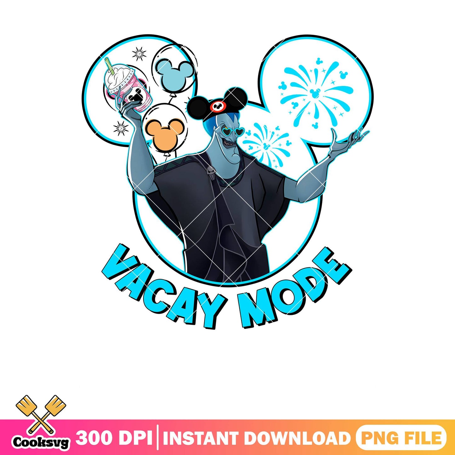Vacay mode hades png, disney hades​ png, disney tour png