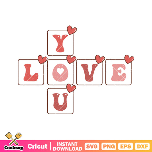 Valentine day love you svg, love valentines day​ svg, valentine day svg