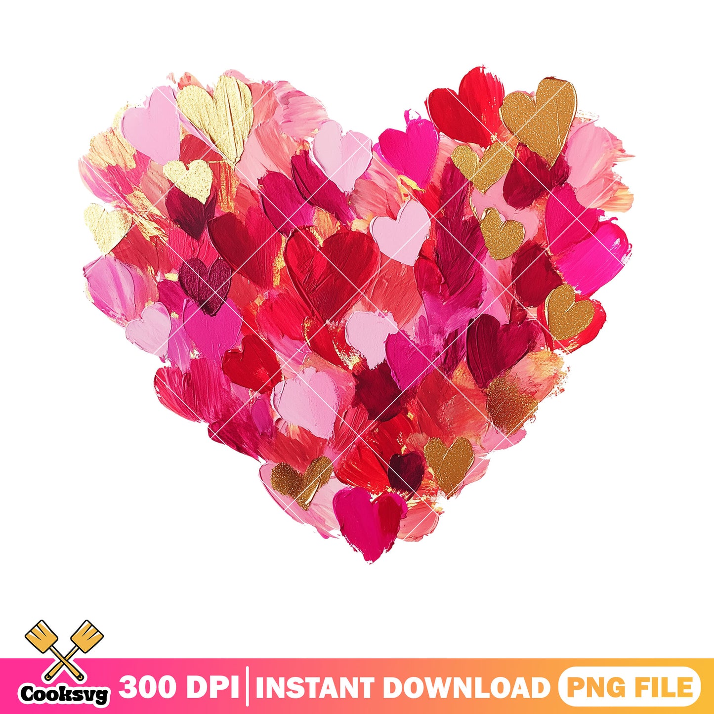 Valentine edition heart png, valentine poster png, love vibes png