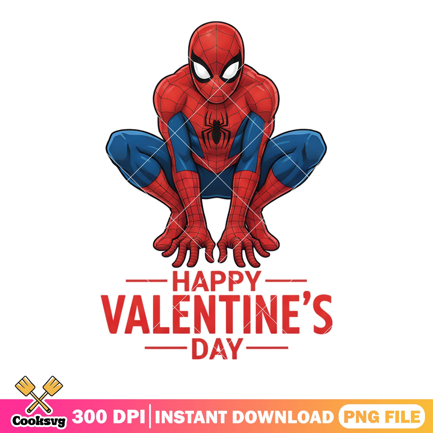 Valentine happy spidy png, spider man png, valentines gifts png