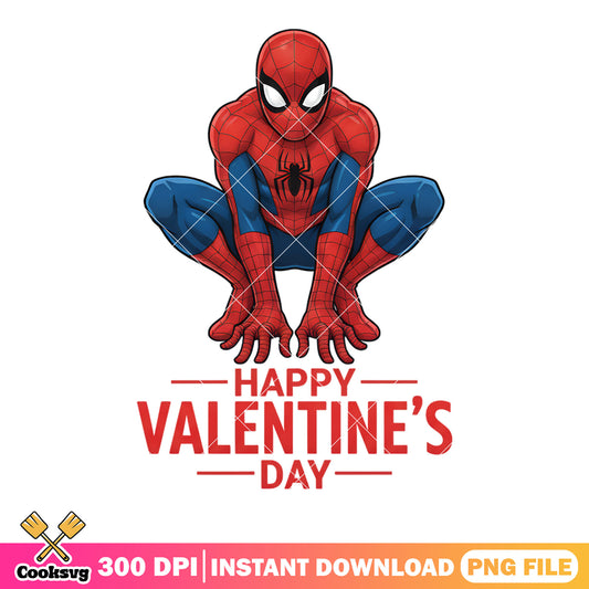 Valentine happy spidy png, spider man png, valentines gifts png