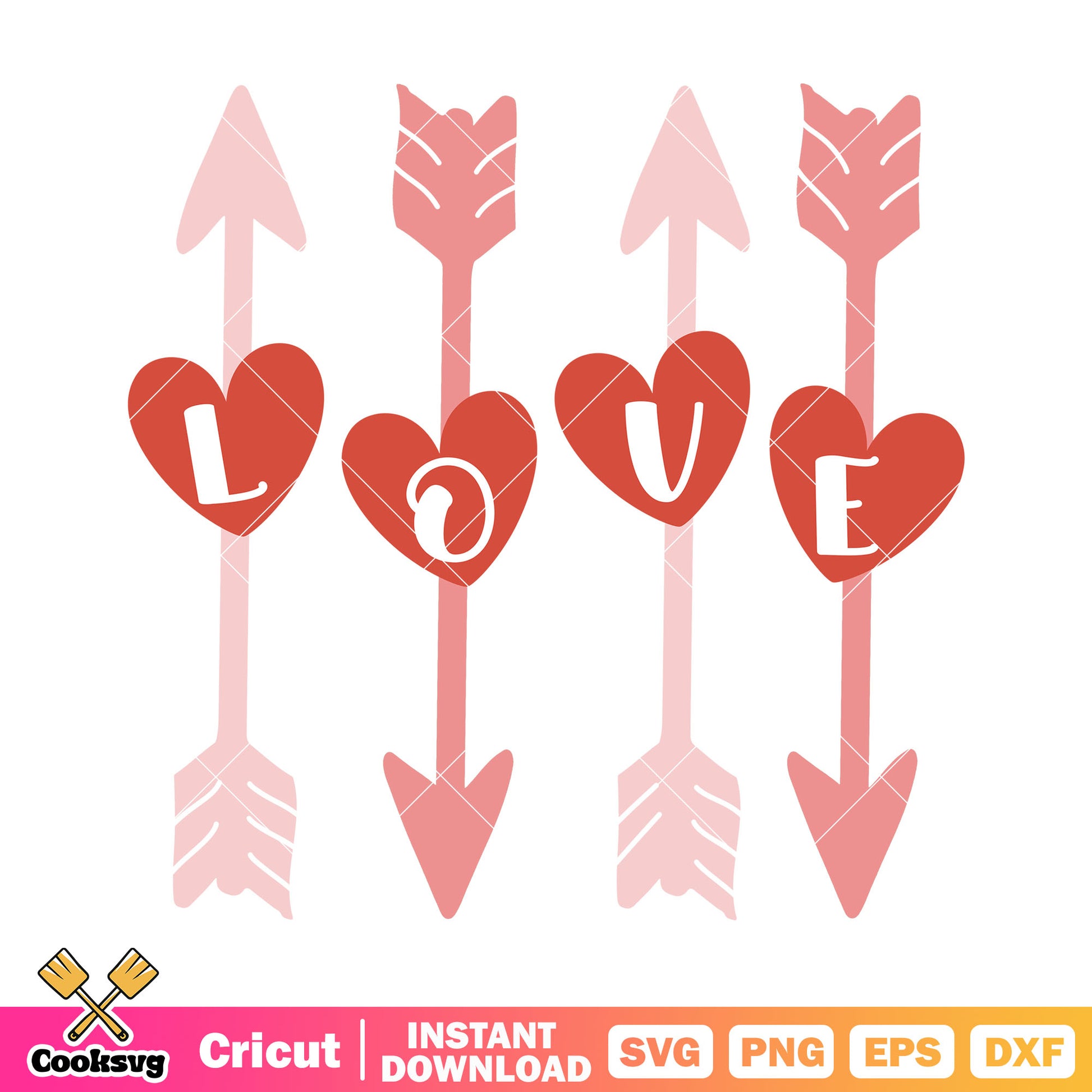 Valentine xoxo arrow cupid svg, xoxo valentine svg, cupid valentine svg