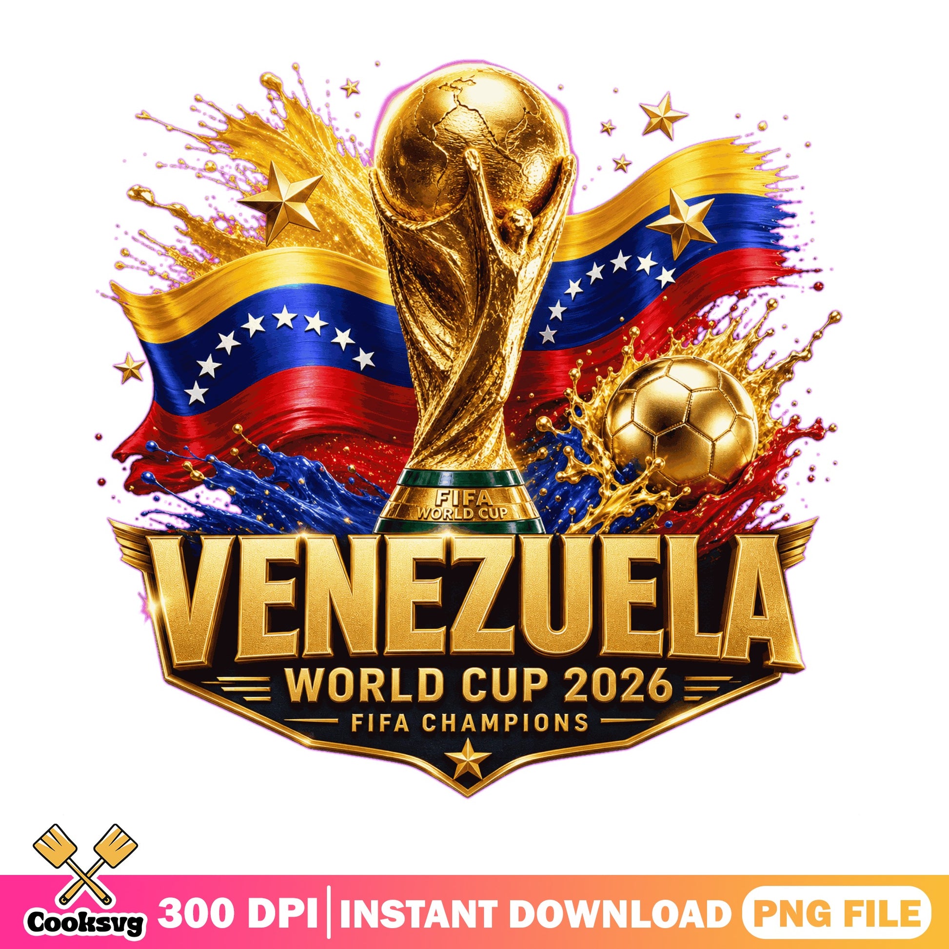 Venezuela World Cup 2026 PNG, FIFA Champions PNG, Soccer PNG