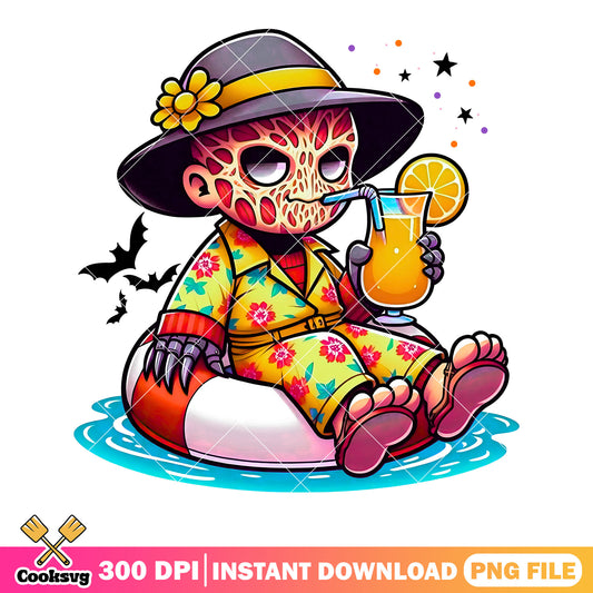 Vibes beach freddy png, cute halloween costume png, starry night png